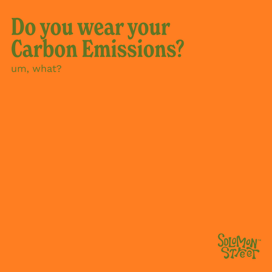 Carbon Neutral Clothing | Solomon Street