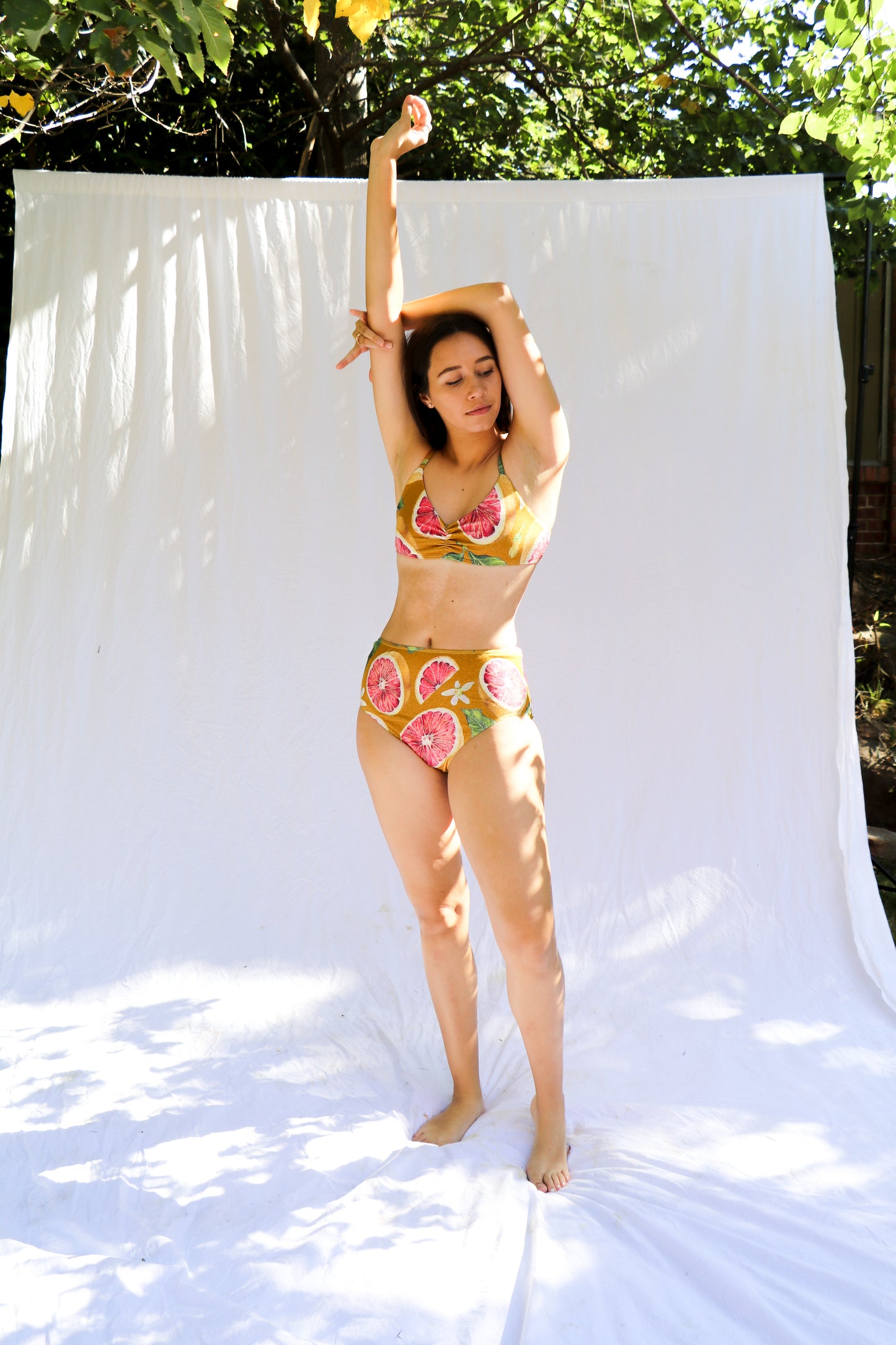 Hemp Bralette | Golden | Second (one strap longer than other)