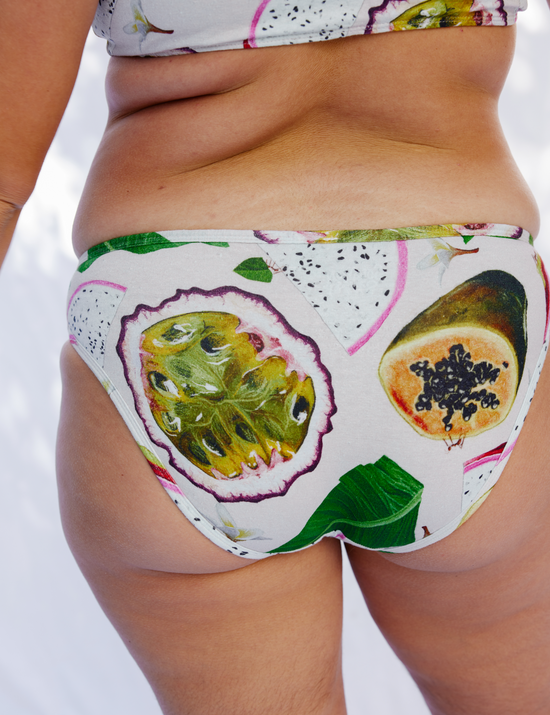 Load image into Gallery viewer, Hemp Low Brief | Tropical Passion
